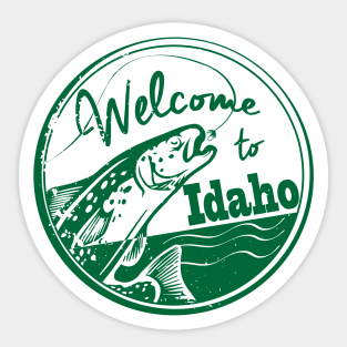 Idaho Fly Fishing Sticker